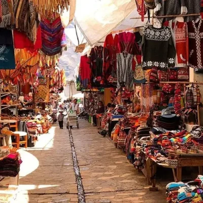 The craft market of Pisac